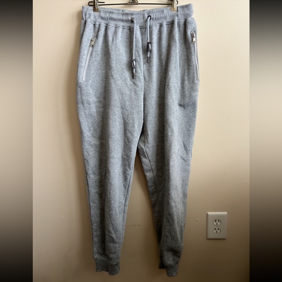 Galaxy by Harvic Mens Grey Jogger Sweatpants XL - Picture 1 of 3